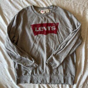 levi’s oversized sweatshirt size xl